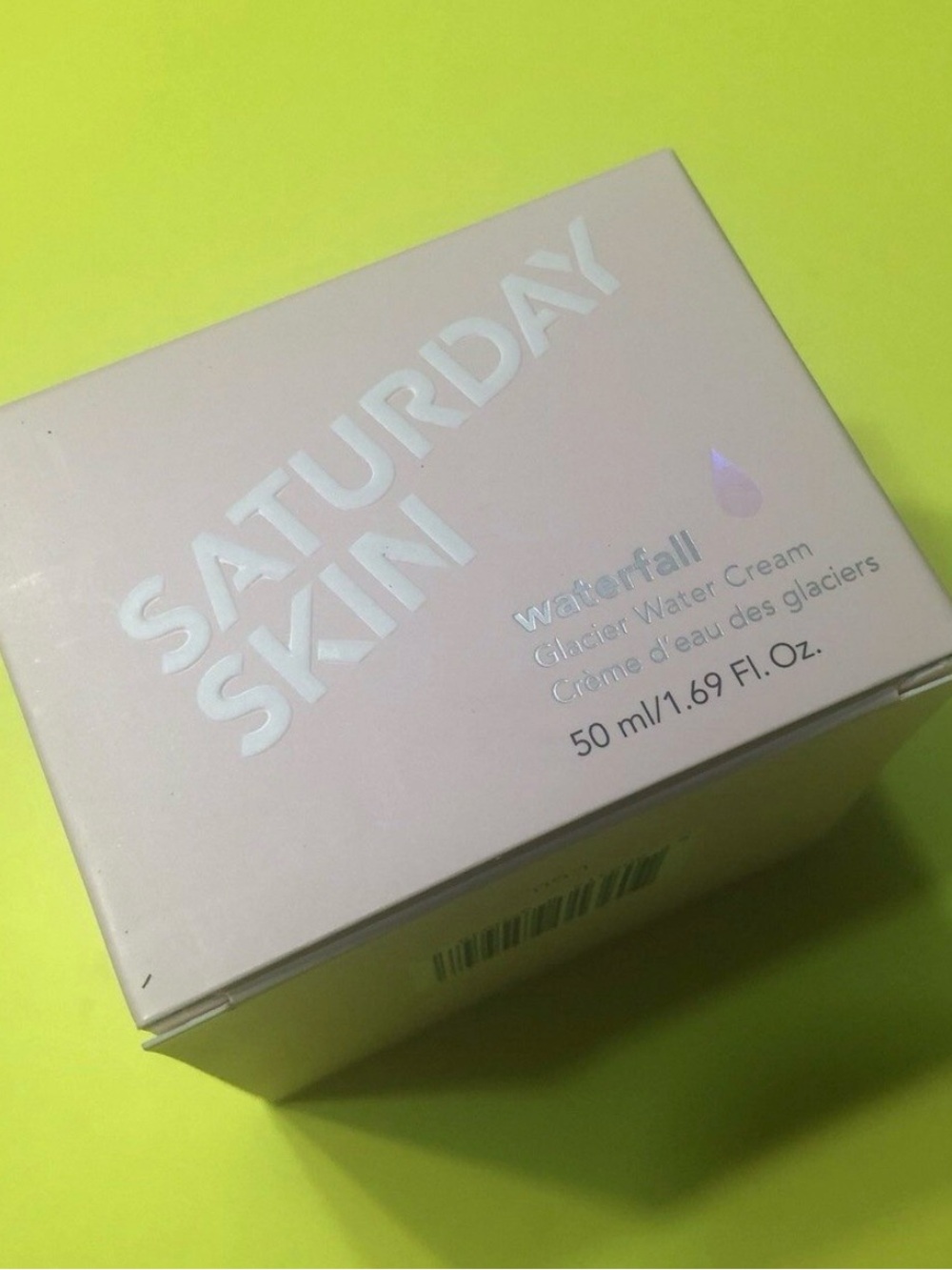 Saturday Skin Waterfall Glacier Water Cream - Soft Pink